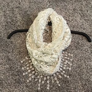 Candies Lace Infinity Scarf